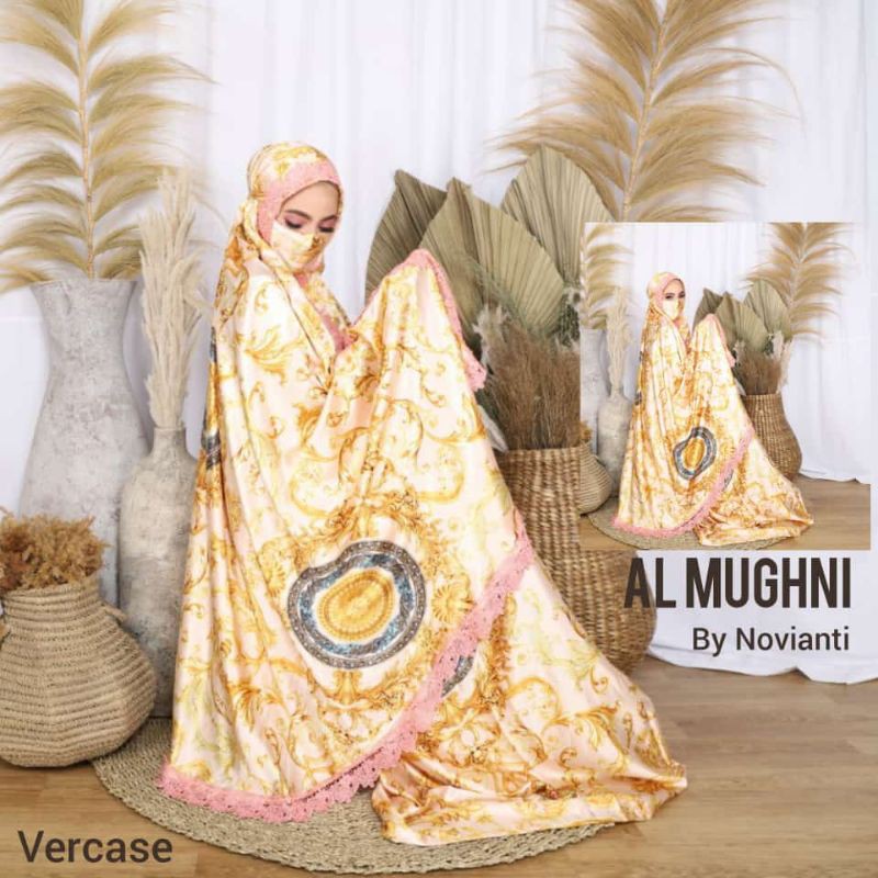 mukena silk versace