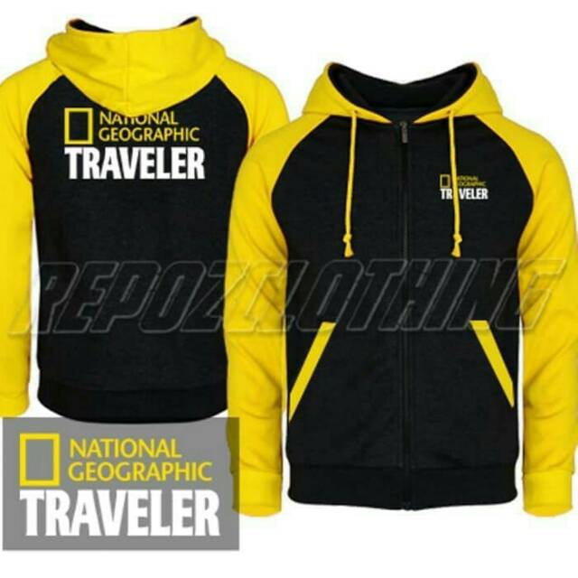 JAKET HOODIE NATIONAL GEOGRAPHIC