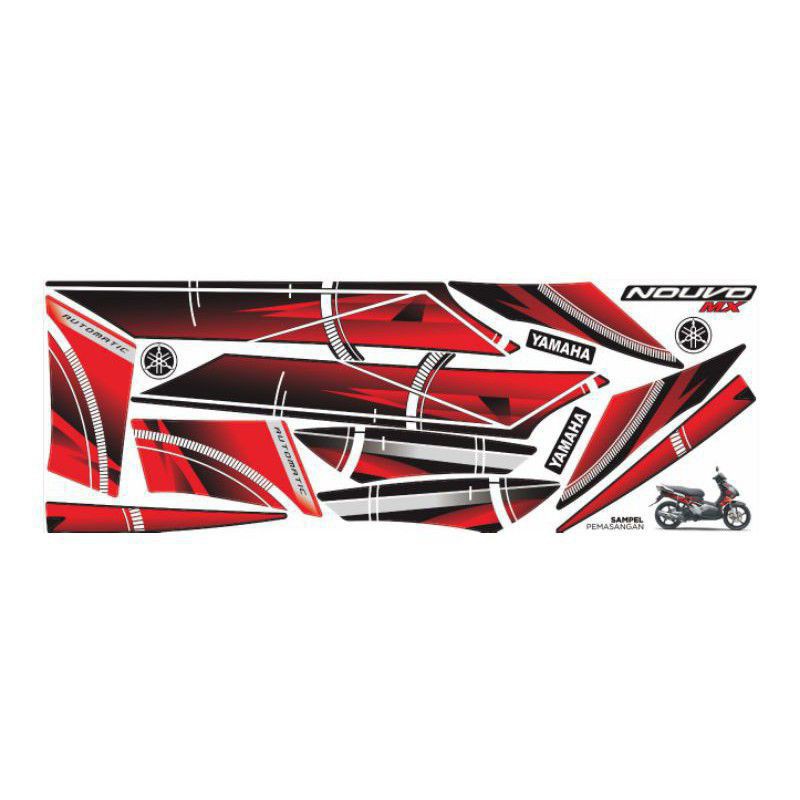 striping Nouvo MX / striping motor Nouvo / sticker motor Nouvo