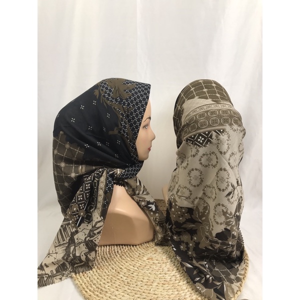 Jilbab Motif Voal segiempat-35