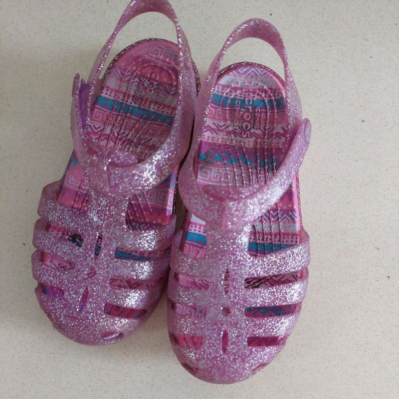 preloved crocs 10 ori counter sepatu sandal anak rubber perempuan girl baby kids bekas second shoes 