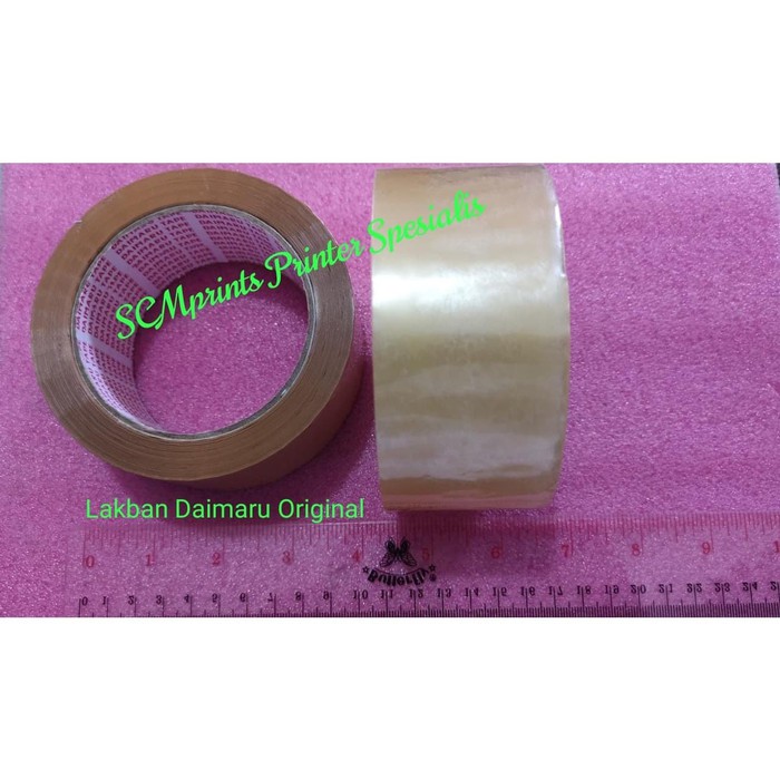 

Lakban Coklat Daimaru asli / Plakban Packingan Coklat 2 inchi 90 yard SCTerbaru275