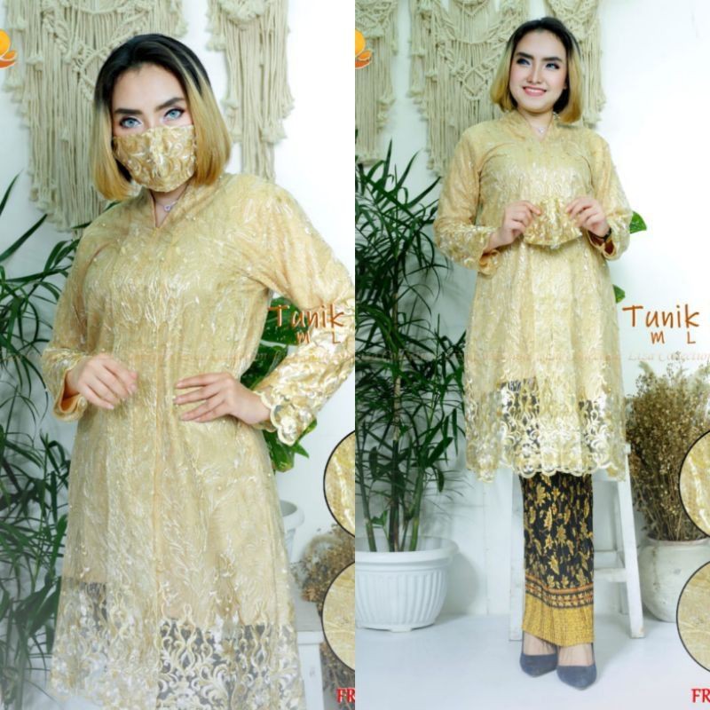 SETELAN KEBAYA KARTINI/KEBAYA FLOY TUNIK/KEBAYA ORI/BY LZ