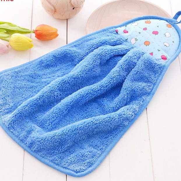 KAIN LAP TANGAN HANDUK GANTUNG WARNA / HAND TOWEL DAPUR WASTAFEL