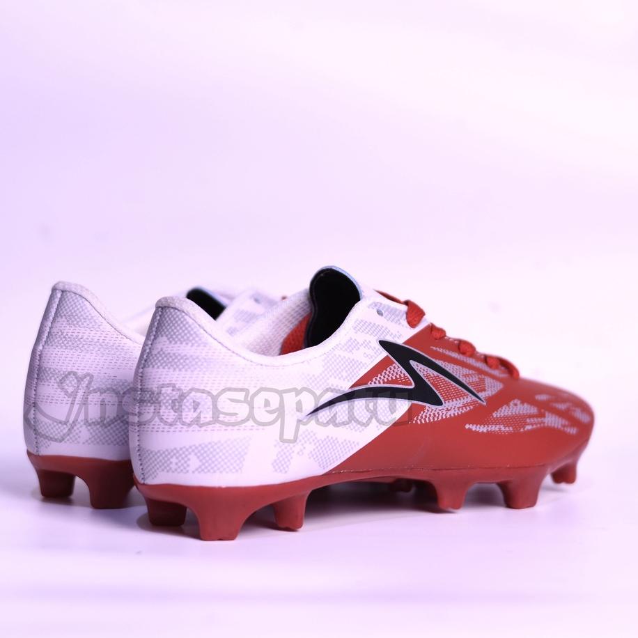 Best - Sepatu Bola Anak  Specs Accelerator Alpha Elite FG - Garuda Attack - Red/White 33-37 