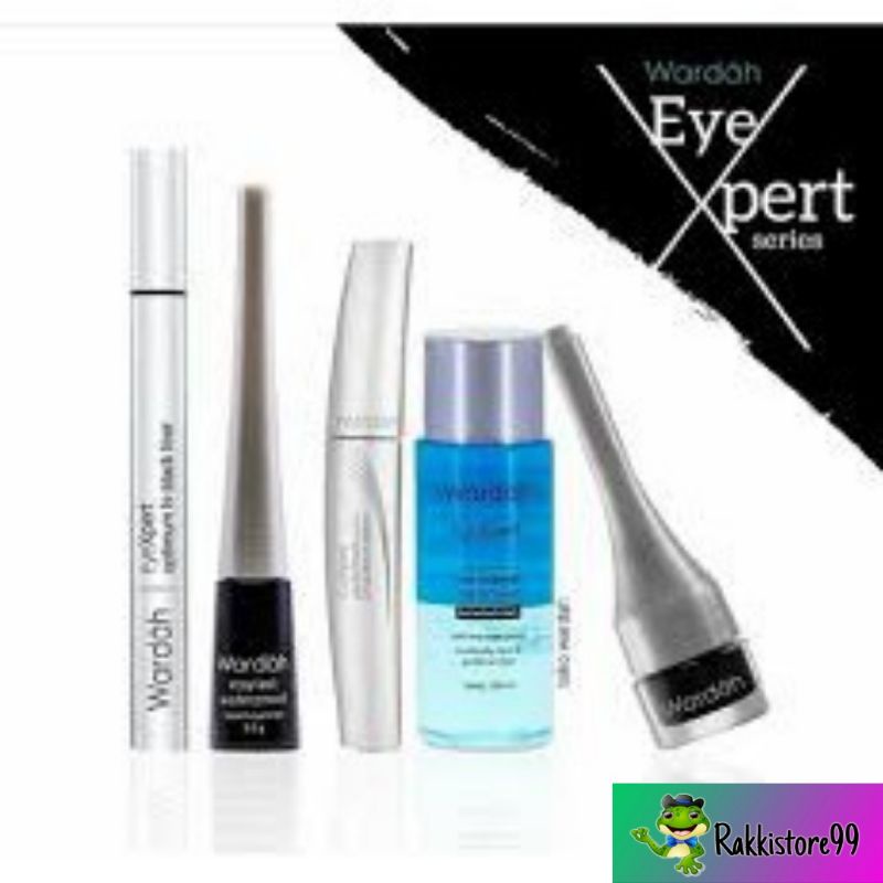 ❣️Rakkistore99❣️ Wardah EyeXpert Series | Optimum Hi-Black Eye Liner Waterproof Mascara Remover XPert