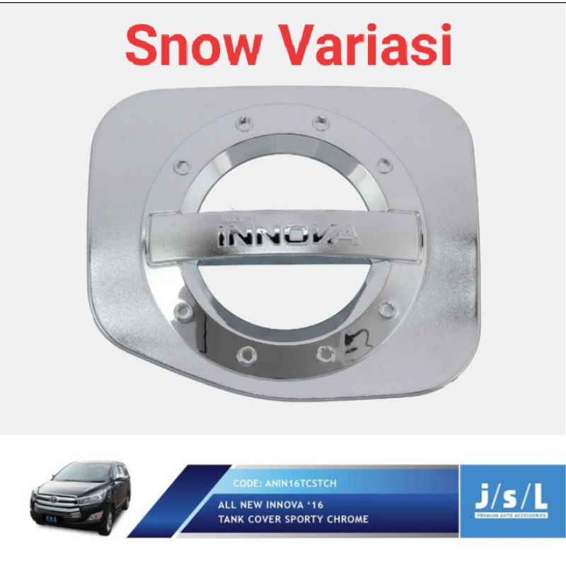 All New Innova 2016 paket tank cover Outer handle chrome JSL