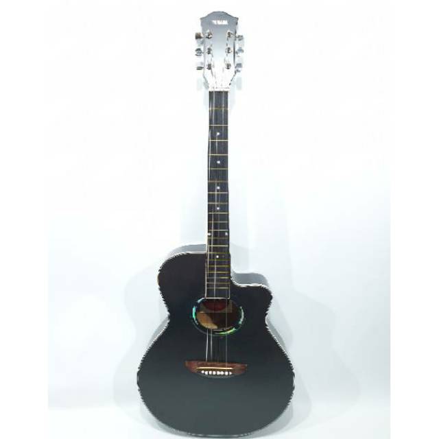 Gitar Akustik Yamaha Tipe APX-500 Warna Hitam Doff Trusrod Sunkay Senar String Murah Jakarta