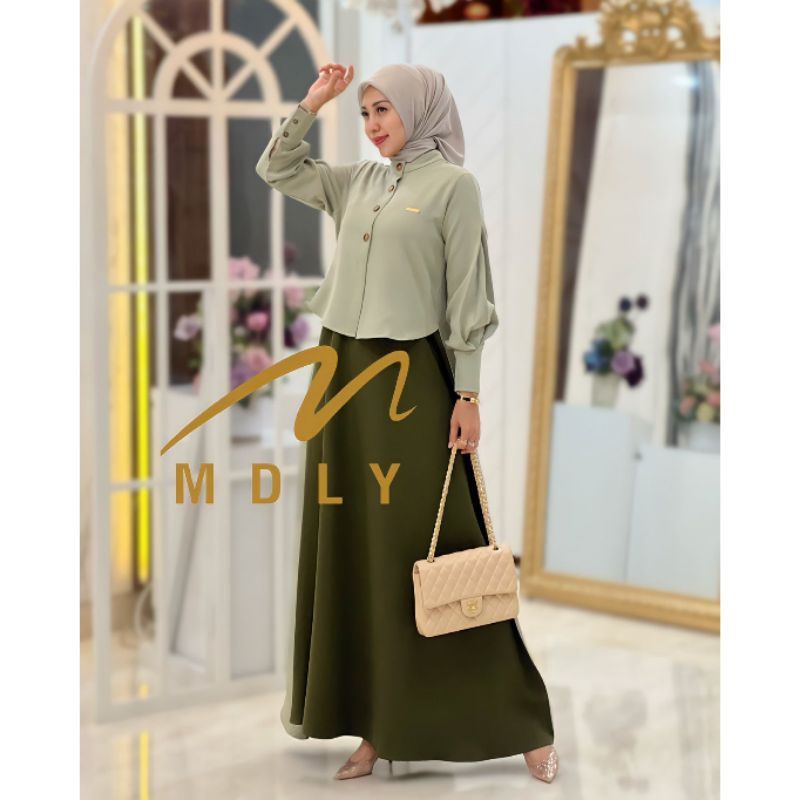 Dress Wanita Terbaru Eliza Dress By Mdly