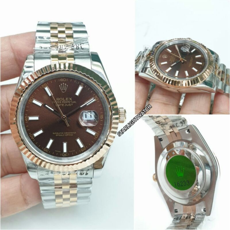 JAM TANGAN PRIA ROLEX DATEJUST AUTOMATIC KUALITAS ORIGINAL