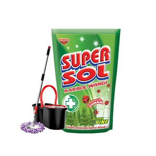SUPERSOL Pembersih Lantai Karbol Pine 1800ML Shopee SUPERSOL Pembersih Lantai Karbol Pine 1800ML Shopee