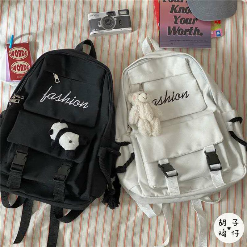 Ransel sekolah Harajuku model jepang dan korea import tas siswa siswi pelajar casual daypack