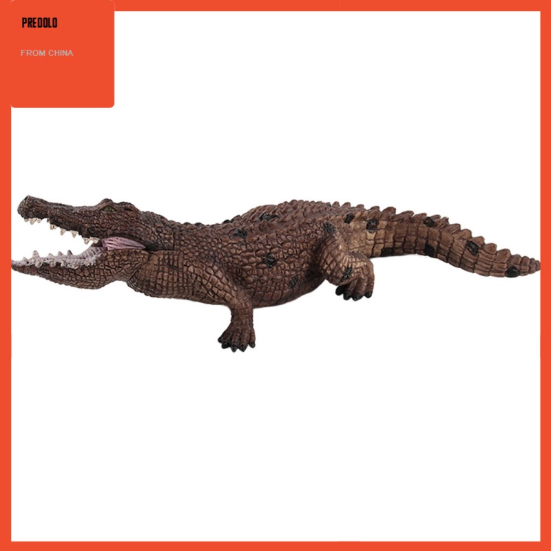 [In Stock] Wild Animal Crocodile Figurine Toy PVC Realistic Model Collection Gifts