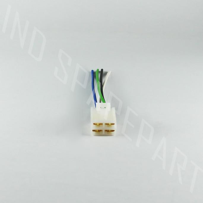 Socket-Soket Kiprok-Regulator 4 Kabel-Pin Astrea Prima/Legenda/Star Ayo Beli