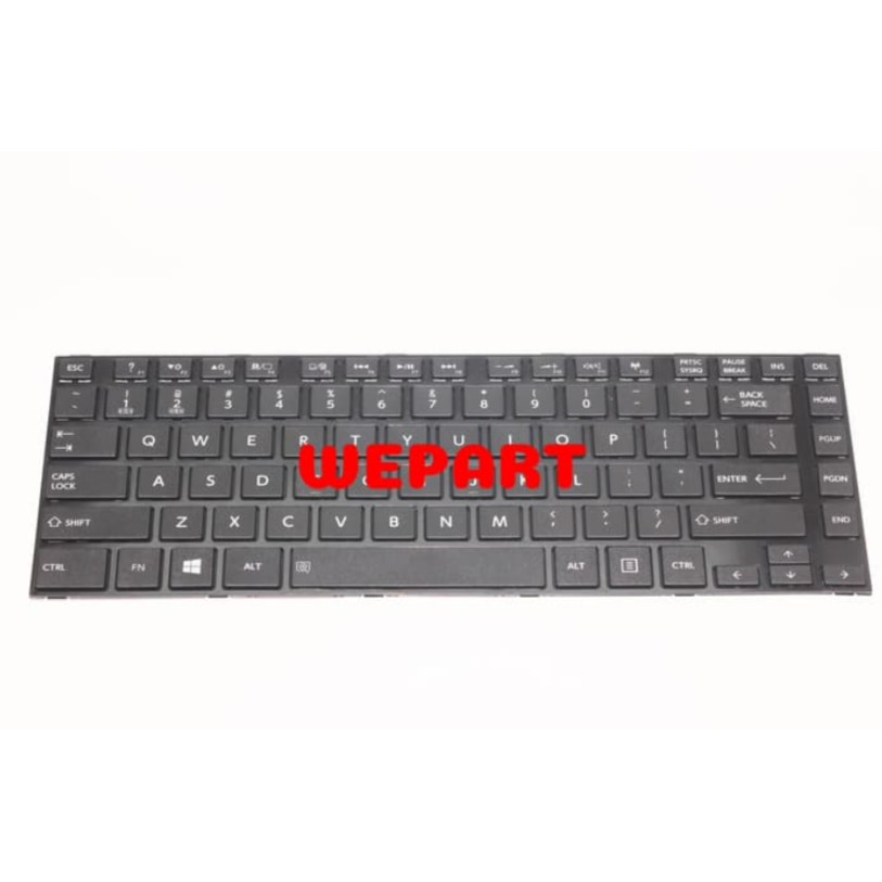 Keyboard Toshiba Satelite L40-A L40D-A L45-A L40T-A L45D-A L45T Hitam