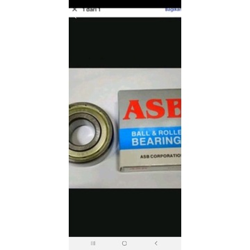 Ball bearing 6208 ZZ ASB