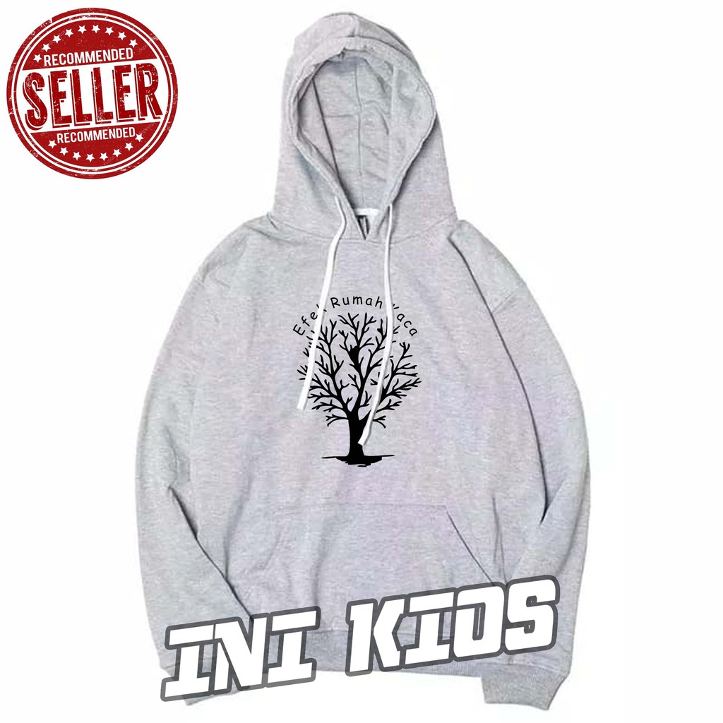 Jaket Sweater Distro Hoodie ABU MISTY EFEK RUMAH KACA Keren EFEKRUMAHKACA