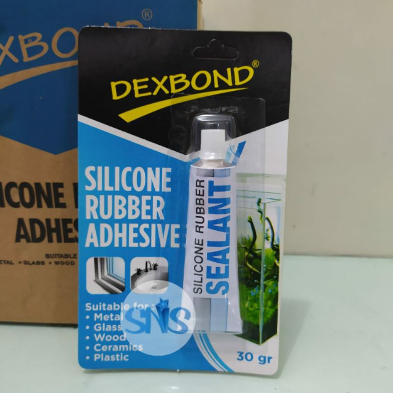 

Lem kaca lem aquarium dexbond sillicone sealant tubbe kecil dexbond