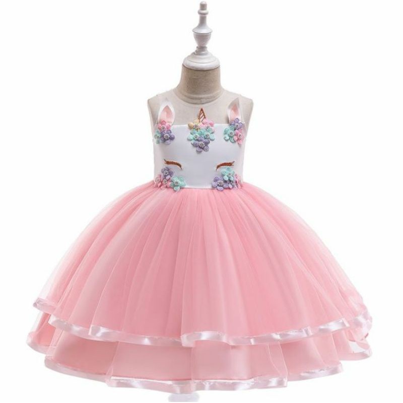 Dress pesta tutu Anak Unicorn  Simple Import