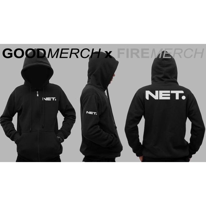 Jaket Hoodie Sweater Net Tv Sweatshirt Zipper