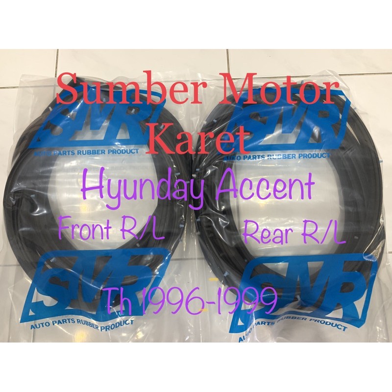 Karet Balon Pintu Mobil Hyunday Accent ( Set 4 )