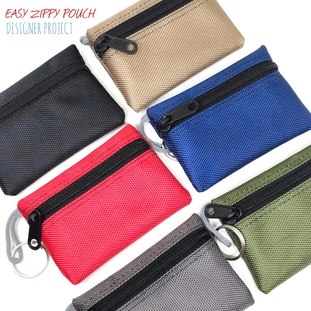 dompet koin easy zippy pouch designer project dompet stnk dompet gantungan kunci