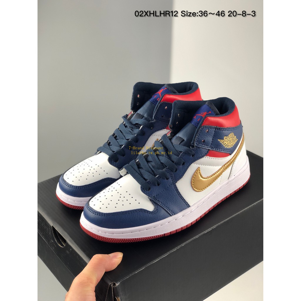 nike blue gold shoes