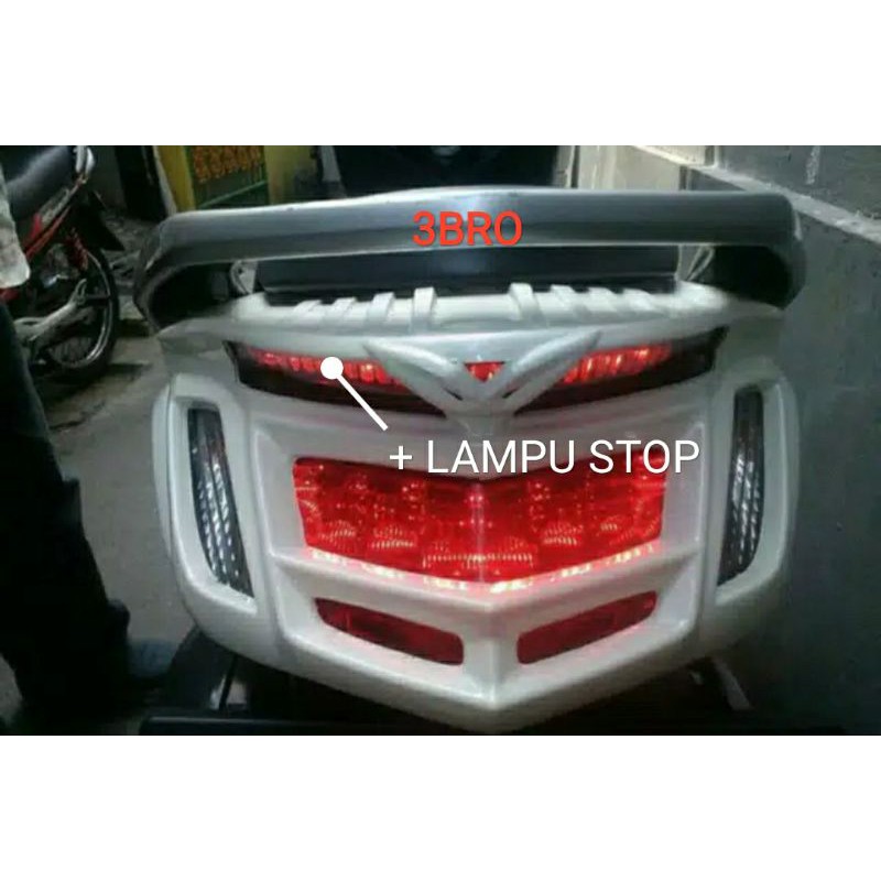 COVER LAMPU BELAKANG NMAX OLD NMAX NEW 2020+ STOP LAMPU