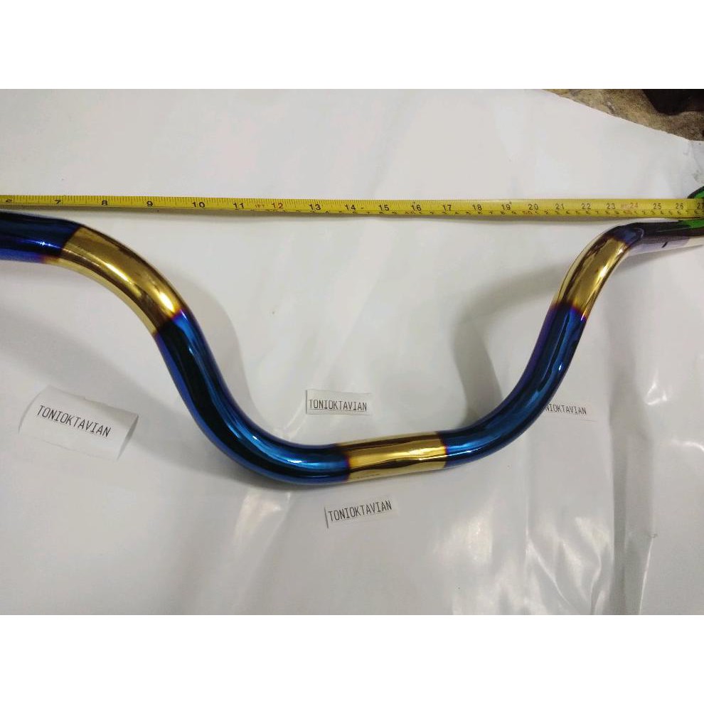 Terlaris Stang Fatbar Two Tone Blue Mon Untuk Pcx N Max X Ride Vixion Old Satria Fu Ninja R Vixion