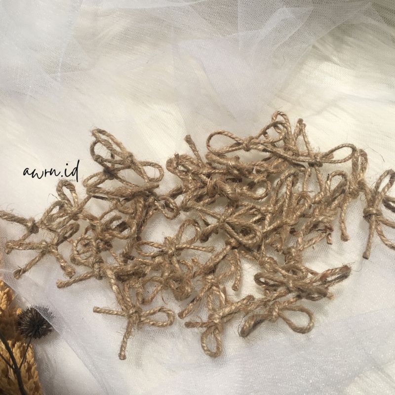 

Tali rami goni / Kerajinan Tangan / Pita Tali Rami / Pita / Goni 3ply