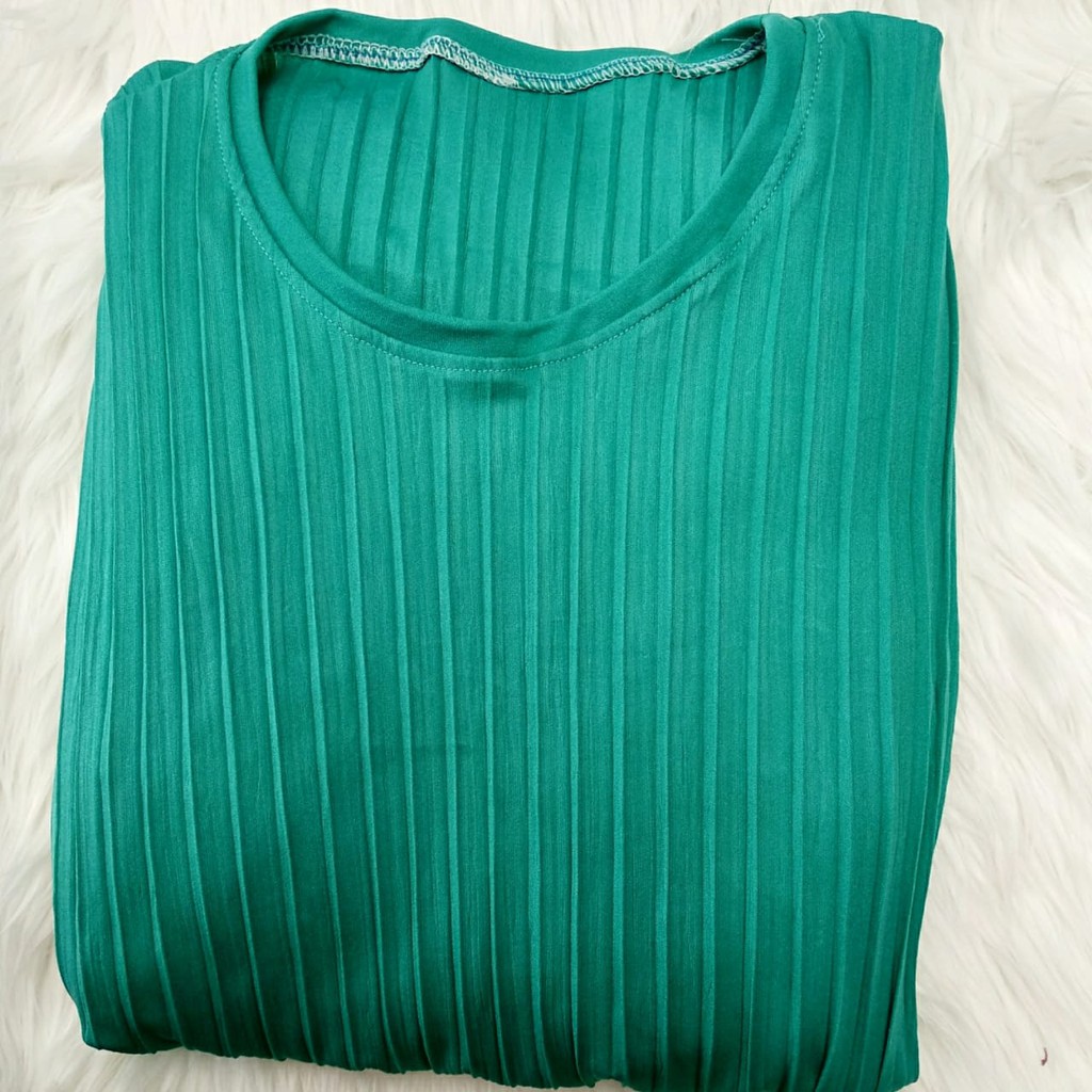 Gamis Plisket Terbaru / Model Tali Pita / Longdress Plisket Lengan Panjang Murah-Gamis Pita-TOSKA