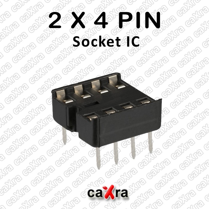 Socket IC 8 PIN / 2X4 PIN