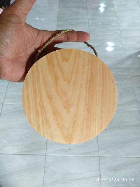 Talenan Kayu Tali / Talenan Lukis / Wall decor / Wooden Cutting Board