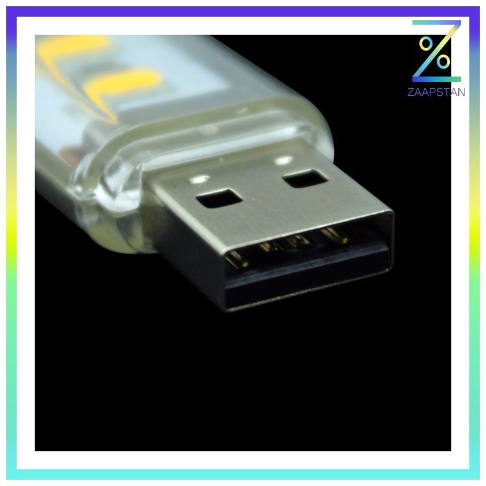 MeeToo USB Lamp 8 Led Model Cool White - SMD 5730 - White