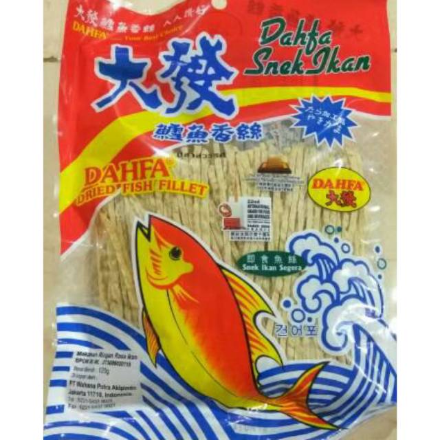 

DAHFA SNEK Ikan 120GR