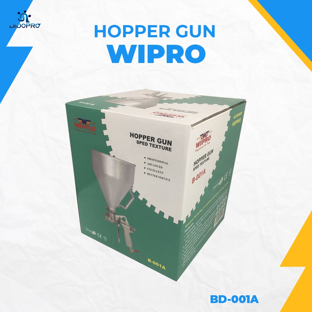 Wipro B-001A / Alat Spet Cat Texture / Semprot Cat / Spray Gun