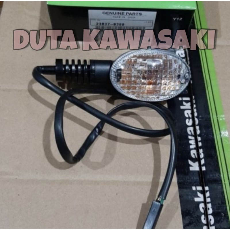 LAMPU SEIN DEPAN KIRI NINJA 250 KARBU KLX 250 ORIGINAL