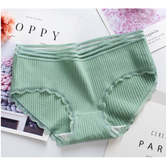 CD celana dalam Bahan polos untuk Wanita underwears import CD03