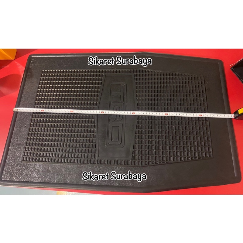 Karpet Lantai Mobil TRD Universal Big Hitam Lembaran 100% HIGH QUALITY Karpet TRD Jumbo