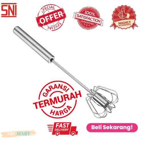 [BISA COD] PROMO Hand Mixer Ukuran Besar Pengocok Telur Kocokan Telur Pengocok Adonan Better Beater Manual Murah Terjangkau