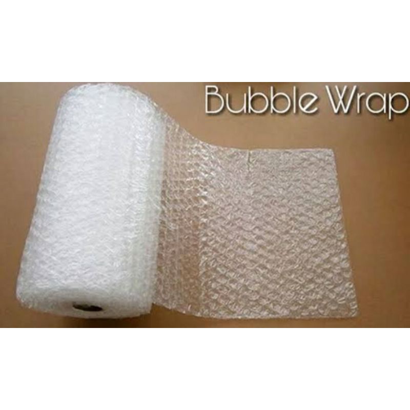 

tambahan extra Buble wrap untuk kemas paket