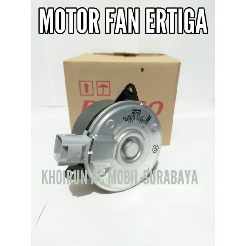 Motor Fan Kipas Radiator Condensor Kondensor AC Mobil Suzuki Ertiga - Denso Asli