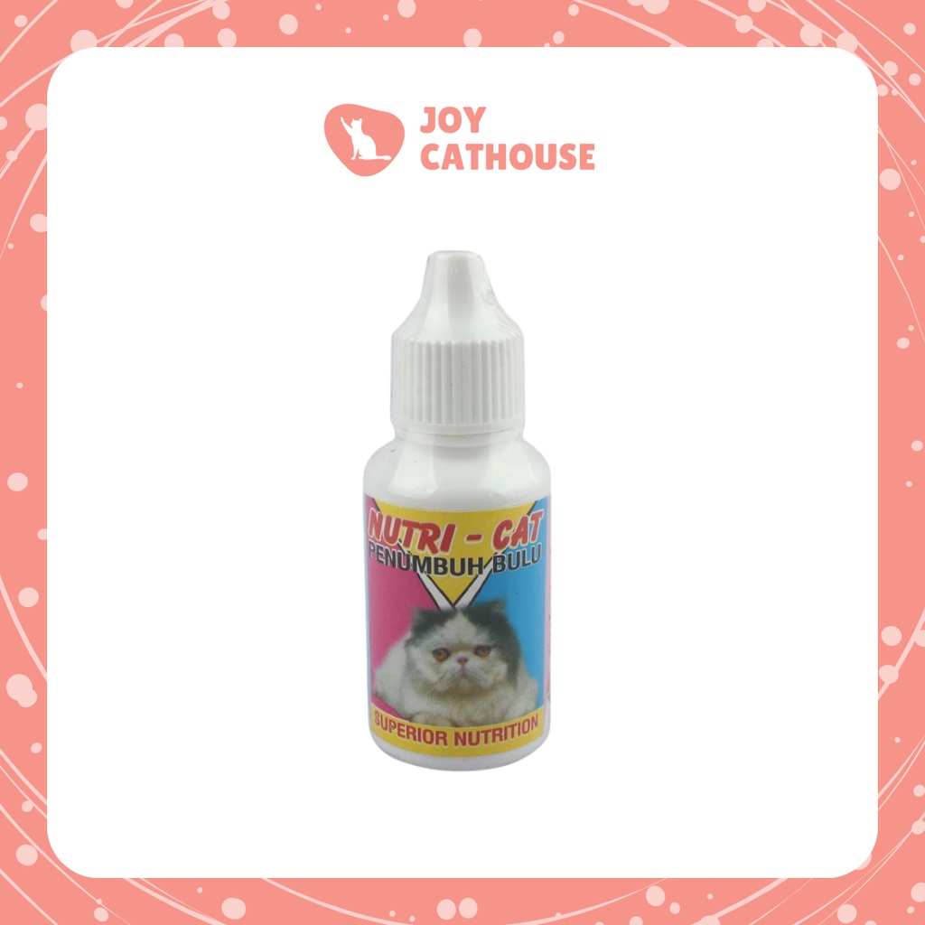 NUTRI CAT Nutricat Obat Penyubur bulu kucing | Joy Cathouse