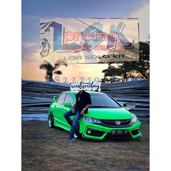 Aksesoris Mobil Bodykit Honda Civic Fd Custom Turbo