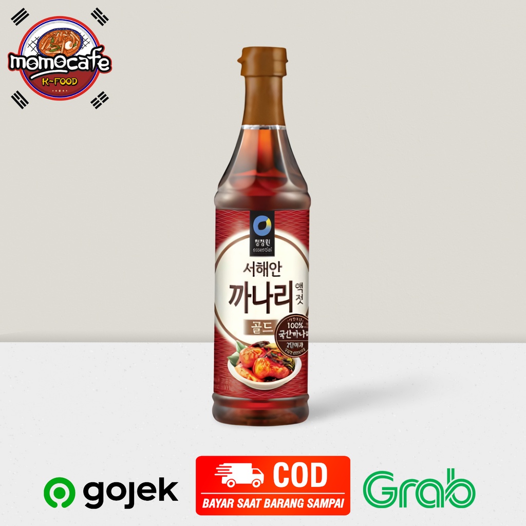 

Chung Jung One Fish Sauce 500ml - Kecap Ikan Untuk Kimchi Made In Korea