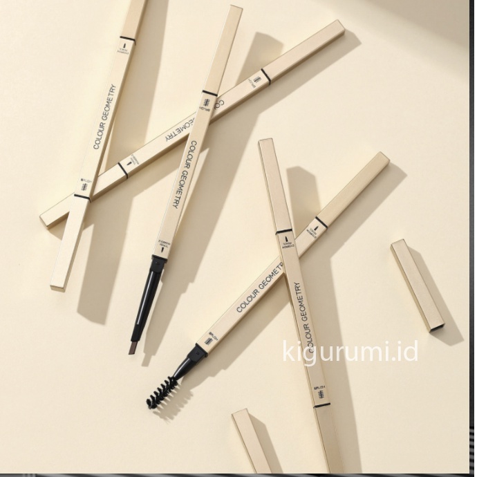 LAMEILA Gold Geometry Colors Double Heads Eyebrow Pensil Alis LA123 831