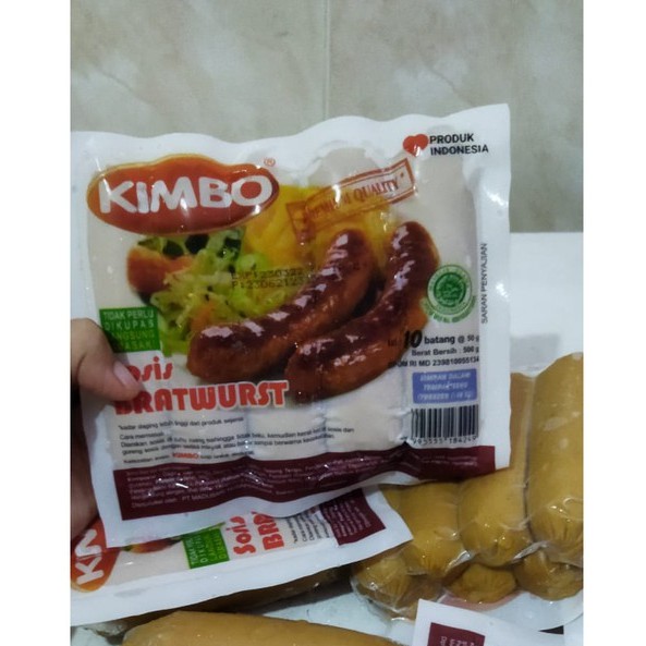 

sosis bakar kimbo original 500gr isi 10