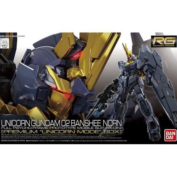 BARANG BERKUALITAS  RG Banshee Norn Premium Unicorn Mode Box