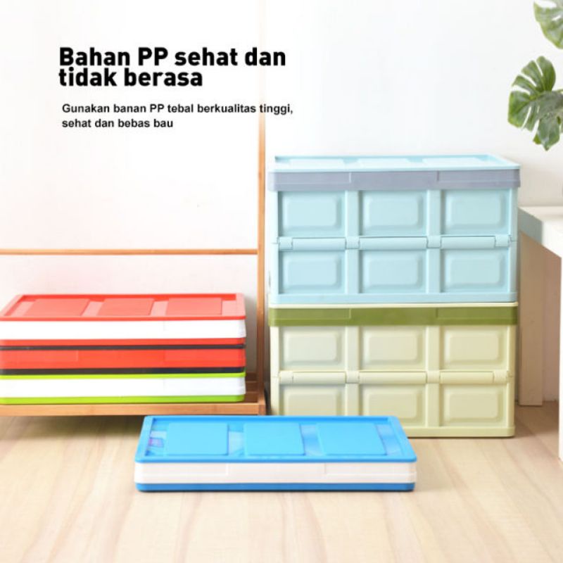 kotak penyimpanan lipat portable