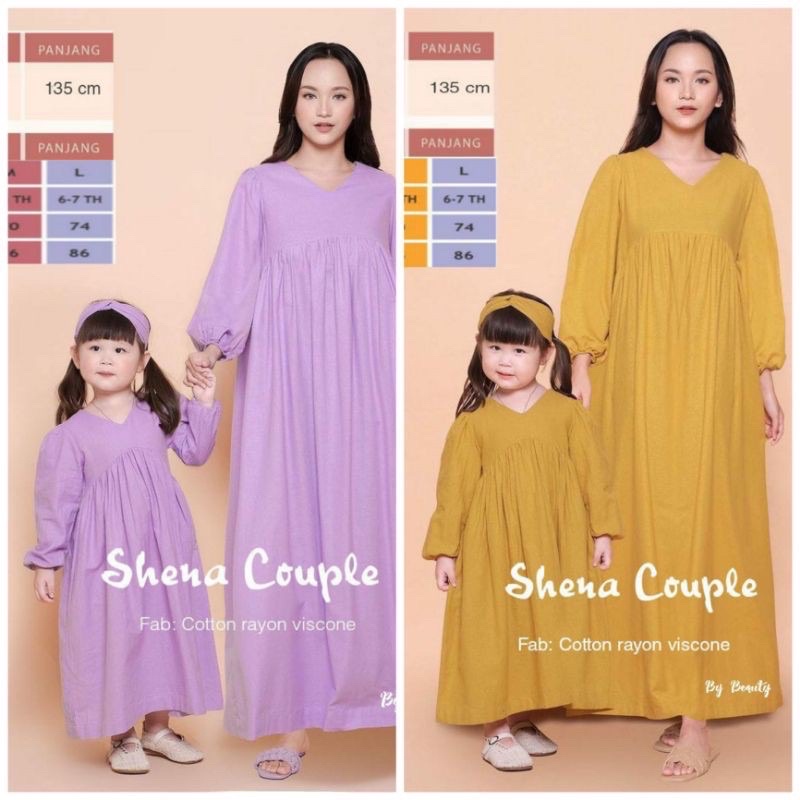dress couple shena (ibu dan anak)